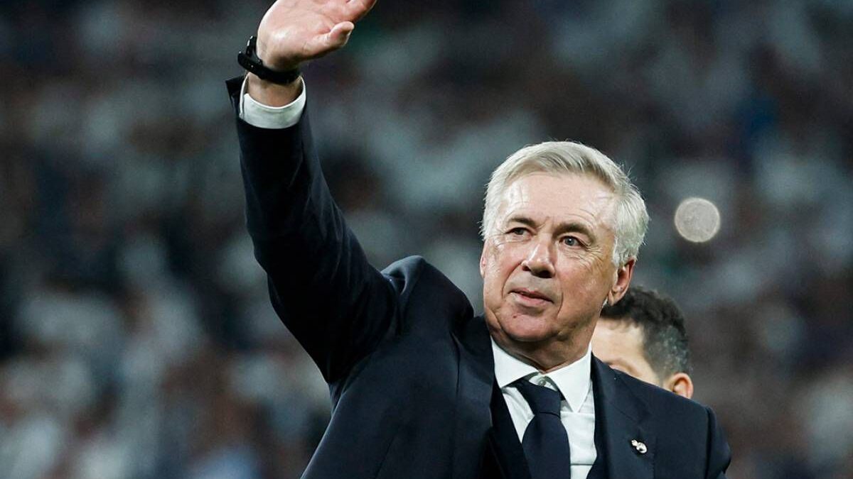 Ancelotti se despede do Real Madrid