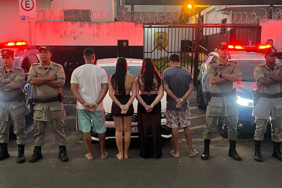 PM prende quatro pessoas por fraude em hotel de Caldas Novas