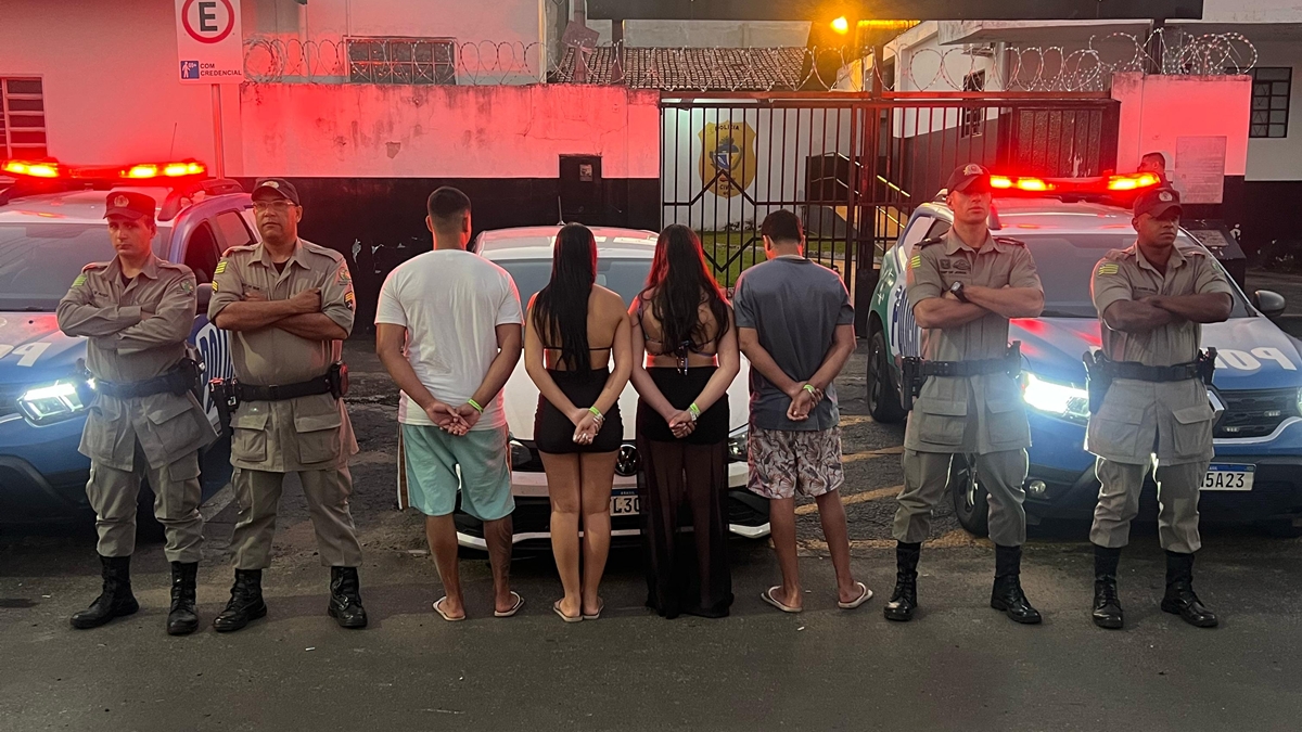 PM prende quatro pessoas por fraude em hotel de Caldas Novas