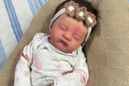 Imagem representativa de um bebê reborn