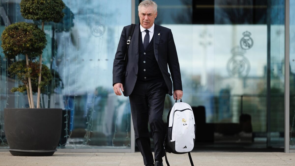 Carlo Ancelotti, técnico do Real Madrid