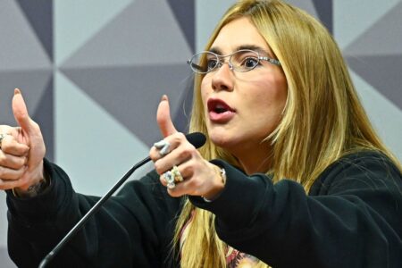 Virginia Fonseca canta música sobre tigrinho após depor na CPI das Bets; vídeo Influencer nora de Leonardo foi bombardeada de críticas