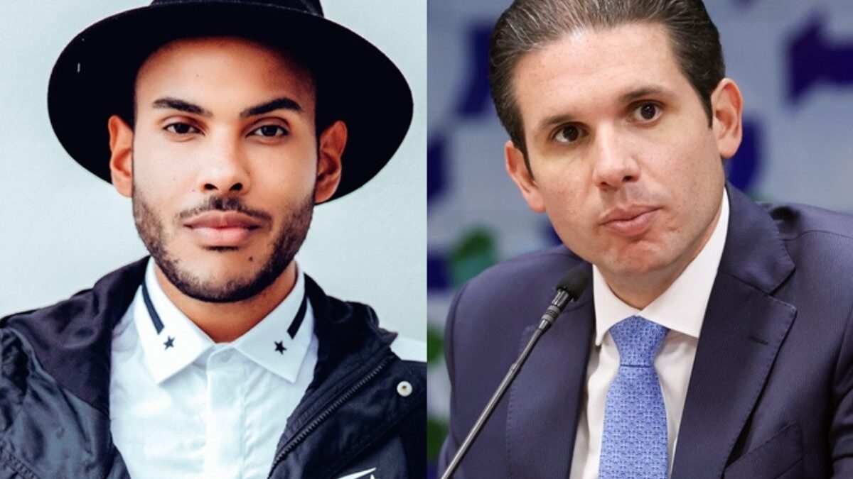 Hugo Gloss e o presidente da Câmara, Hugo Motta (Fotos: Divulgação)