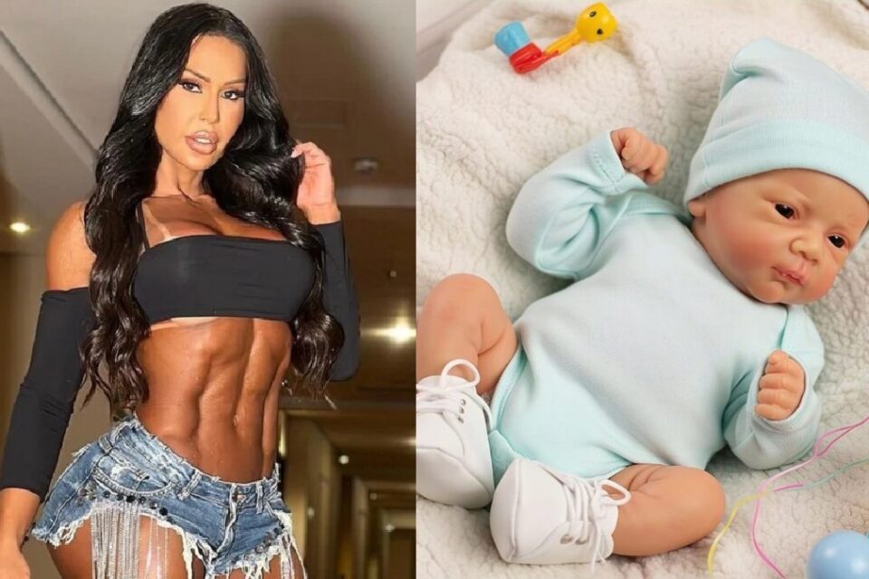 Gracyanne Barbosa adota bebê reborn e revolta a web: “Meu sonho é ter um filho” "Me trouxe felicidade", disse a ex-BBB e ex do cantor Belo
