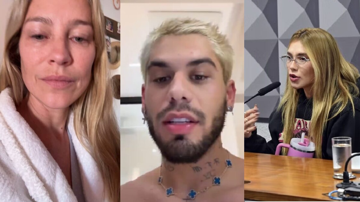 Luana Piovani chama Virginia de excomungada; Zé Felipe e Poliana Rocha entram na treta Atriz criticou influencer após CPI das Bets