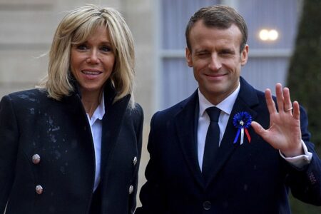 filmada dando um tapa no marido Emmanuel Macron Quem é Brigitte Macron: primeira-dama professora de presidente da França