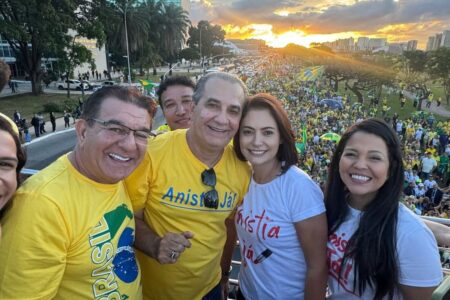 Malafaia ao lado da ex-primeira-dama Michelle Bolsonaro (Foto: redes sociais)