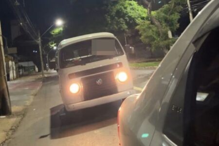 perseguição de kombi no Setor Universitário; suspeito foi intimado A Kombi branca do Universitário é real
