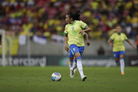 Marta, atacante da Seleção Brasileira