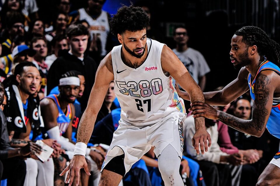 Jogo entre Denver Nuggets e Oklahoma City Thunder