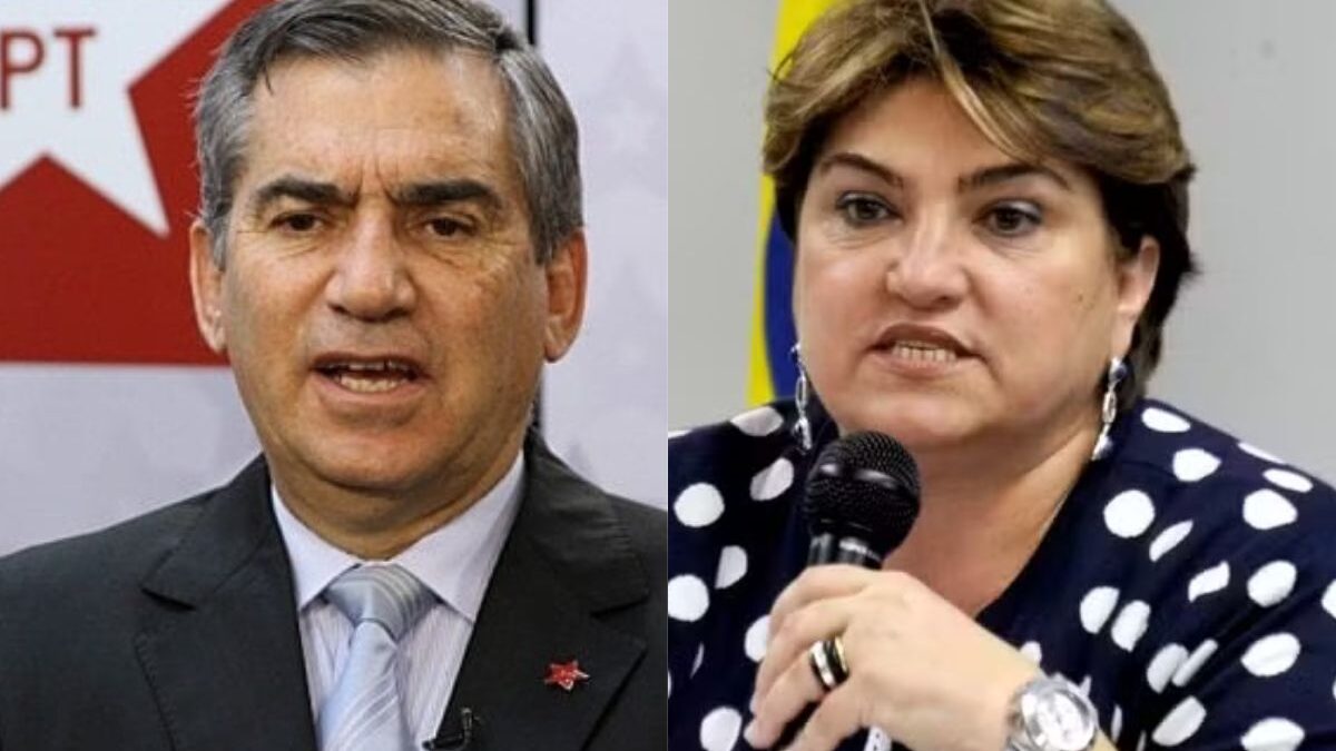 Gilberto Carvalho e a irmã, Márcia Lopes (Foto: Divulgação)