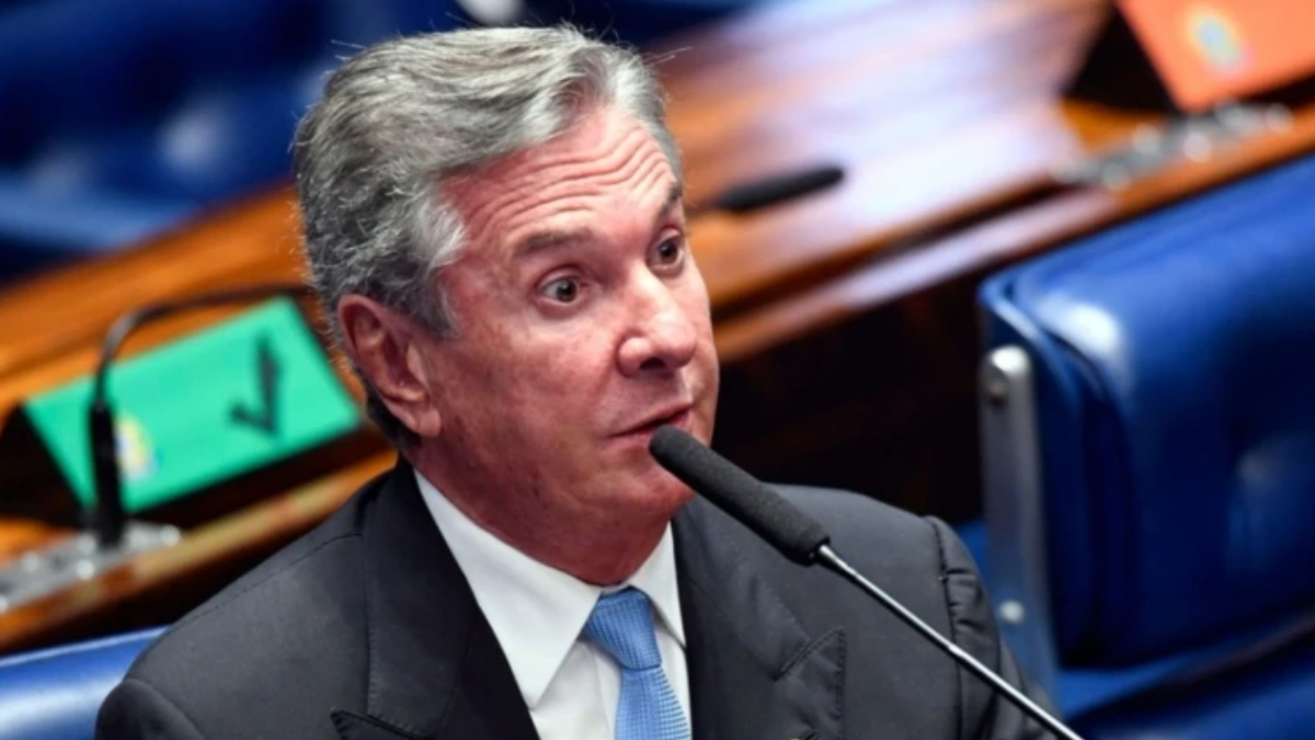 Imagem do ex presidente Fernando Collor