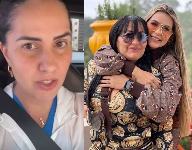 Mãe de Deolane detona Graciele Lacerda: Tomou o marido dos outros Solange Bezerra vídeo postado pela mulher de Zezé Di Camargo