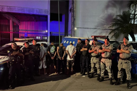 Quatro irmãos são presos por tentar matar três pessoas no mesmo dia em Aparecida