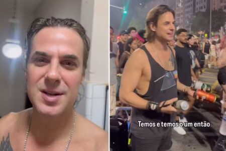 Ex-galã da Globo diz que não teve lucro ao vender bebidas no show de Lady Gaga Daniel Erthal usou o dinheiro do aluguel