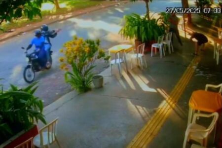 Print das imagens de segurança