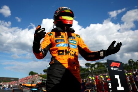Oscar Piastri, da McLaren, largará na pole position do GP da Emilia-Romagna