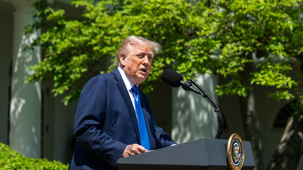 Trump comemora escolha de papa dos Estados Unidos: 'honra para nosso país' (Foto: Casa Branca)