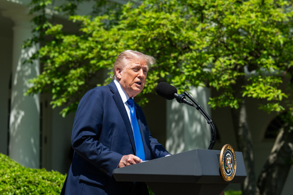 Trump comemora escolha de papa dos Estados Unidos: 'honra para nosso país' (Foto: Casa Branca)