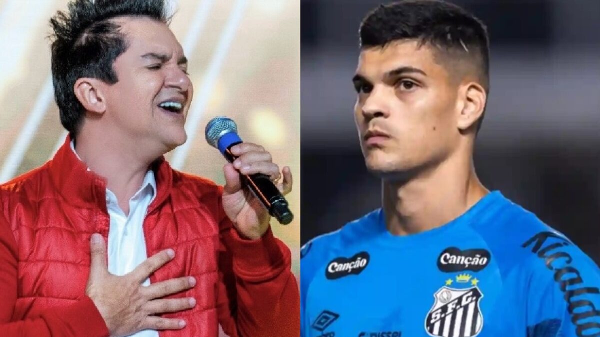 Cantor gospel Regis Danese cobra dívida de goleiro do Santos: 'Nunca foi homem' Danese foi empresário de Gabriel Brazão