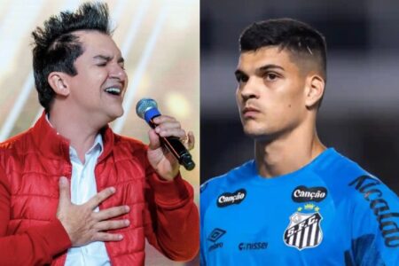 Cantor gospel Regis Danese cobra dívida de goleiro do Santos: 'Nunca foi homem' Danese foi empresário de Gabriel Brazão