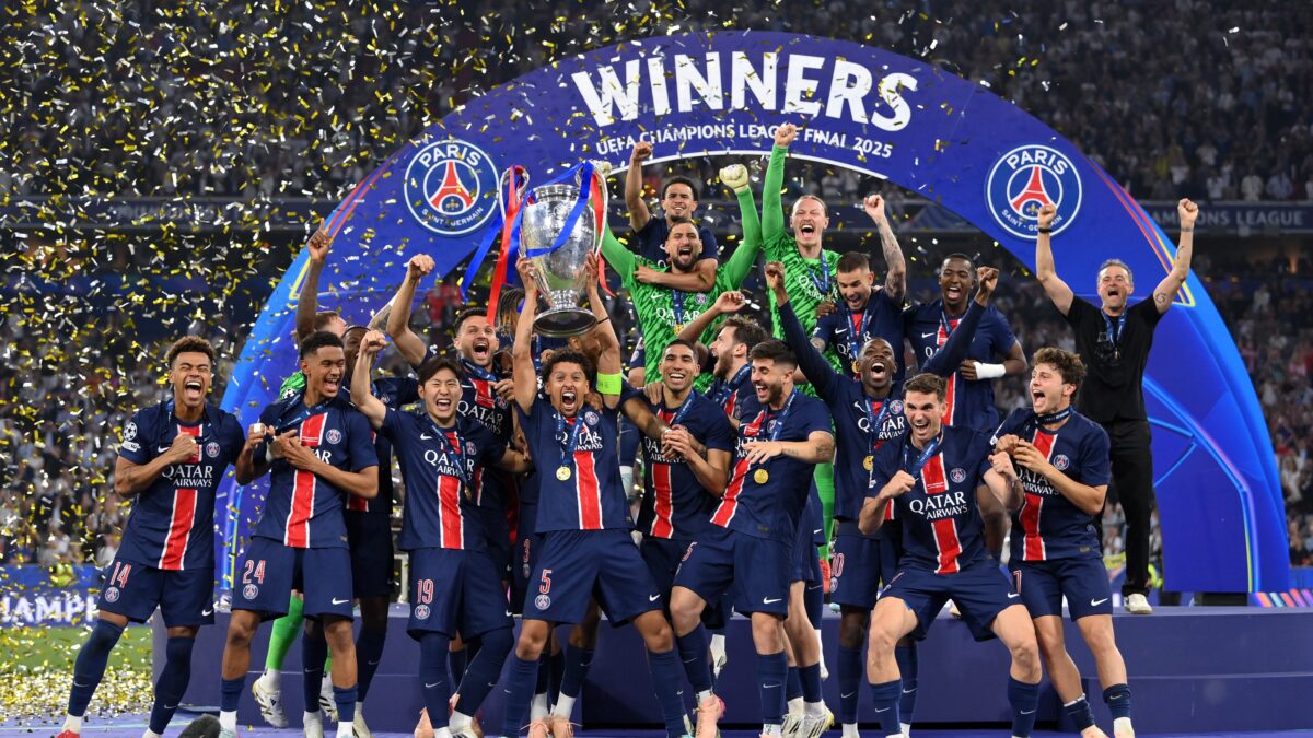 Paris Saint-Germain, campeão da Liga dos Campeões