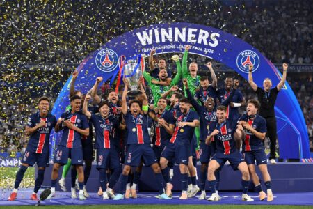Paris Saint-Germain, campeão da Liga dos Campeões