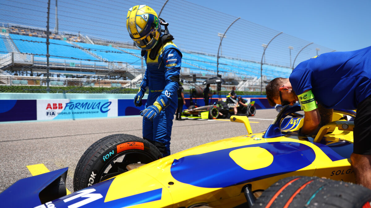 Lucas Di Grassi durante o E-Prix de Miami