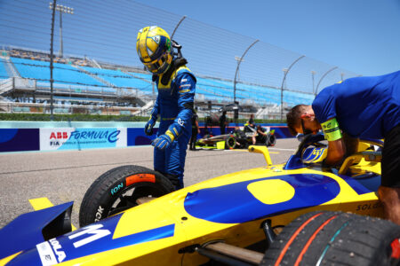 Lucas Di Grassi durante o E-Prix de Miami