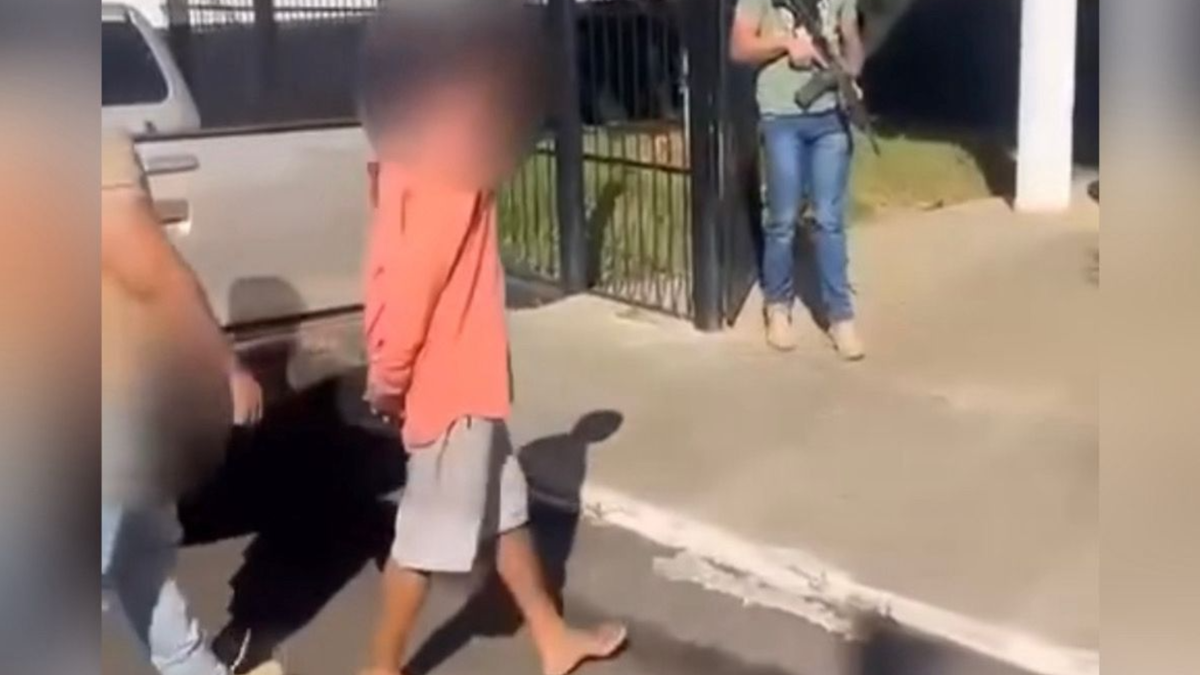 Homem preso por abuso sexual (Foto: Reprodução)