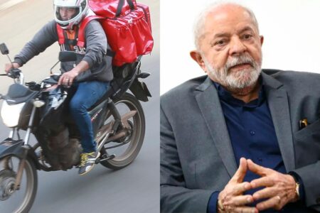 Lula se reúne com bancos públicos para discutir linha de crédito para entregadores de aplicativo (Fotos: Agência Brasil)