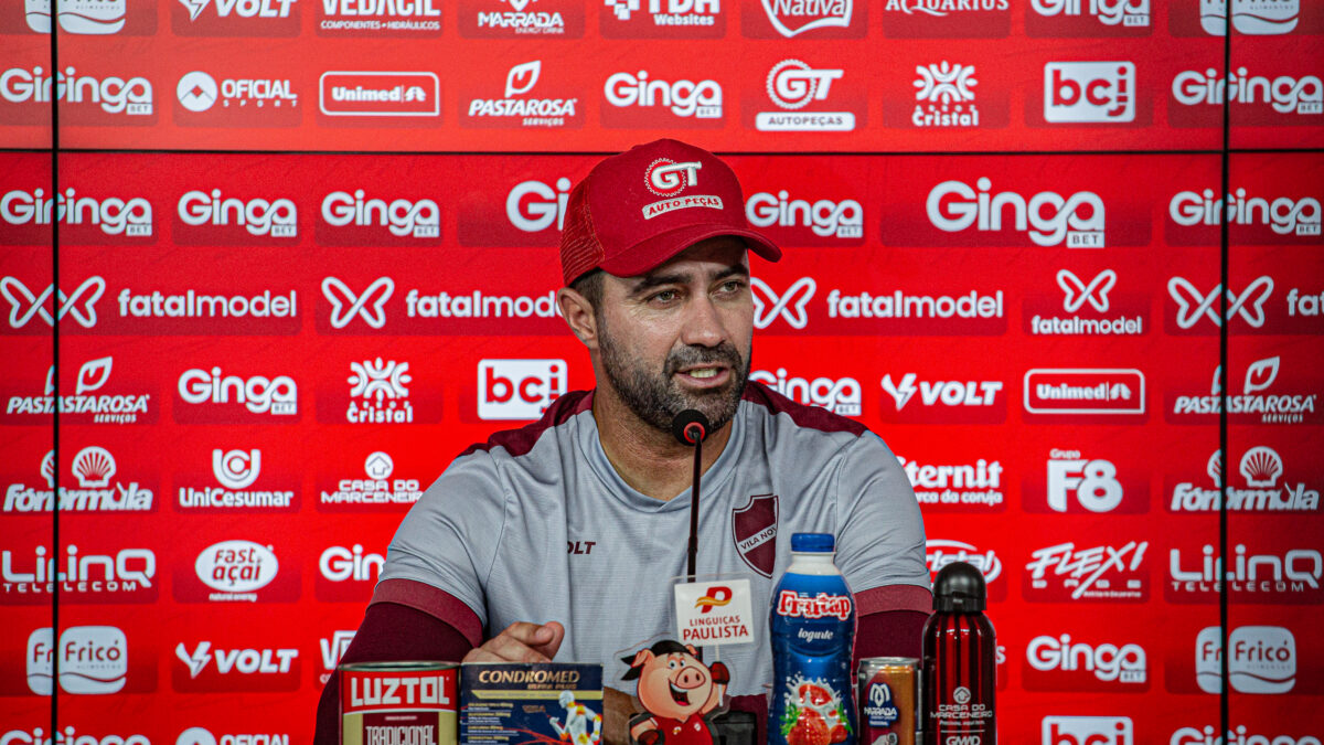 Rafael Lacerda diz que time foi irreconhecível no primeiro tempo, mas busca virada no segundo jogo