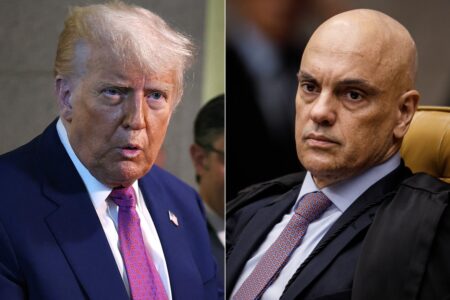 Governo Trump enviou carta a Moraes sobre bloqueio de perfis em redes, diz NYT Departamento de Justiça teria repreendido ministro