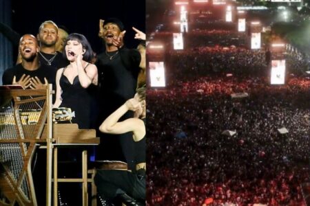 Lady Gaga no Rio: público de mais de 1,6 milhão de pessoas (Foto: Reprodução)