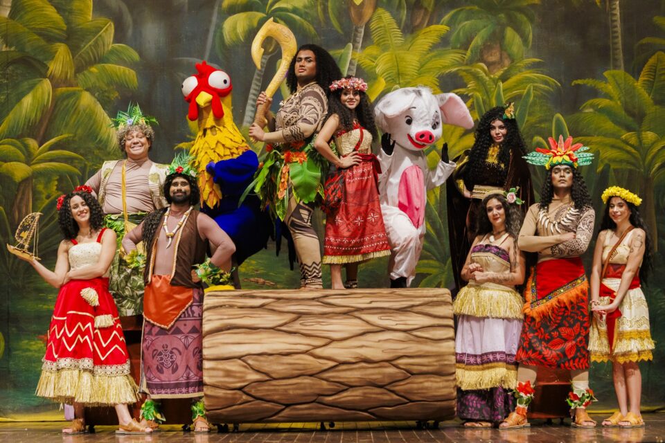 Goiânia recebe o espetáculo ‘Moana: O Chamado’ neste domingo (25)