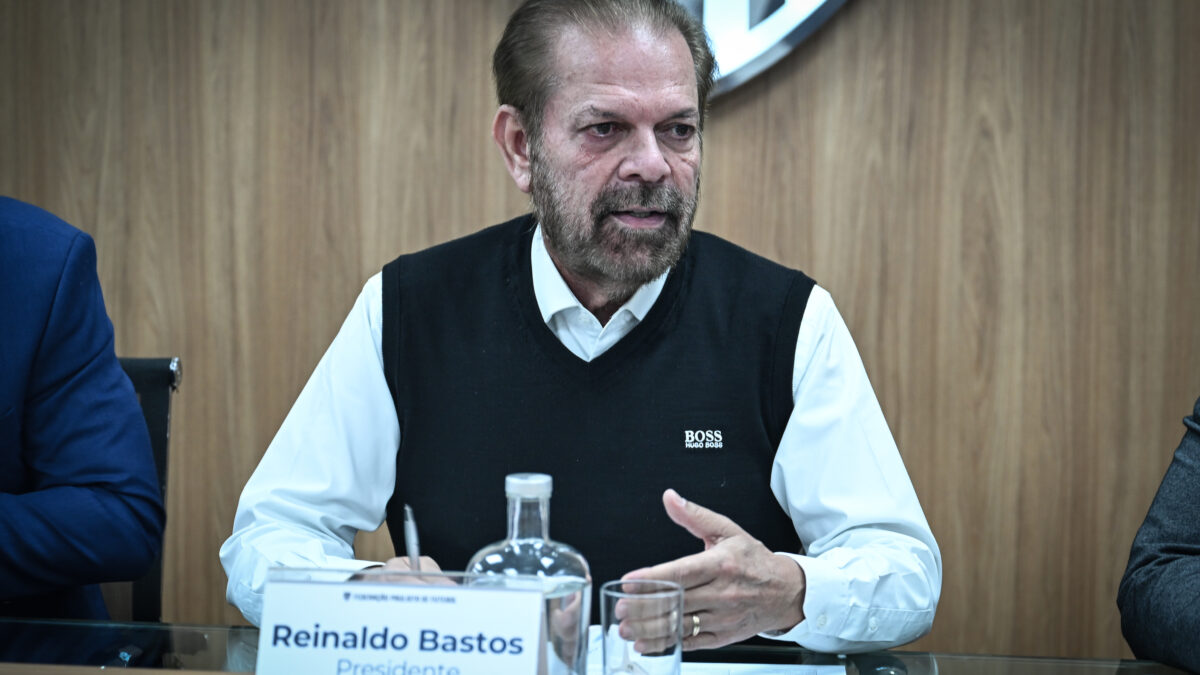 Reinaldo Carneiro Bastos, presidente da FPF