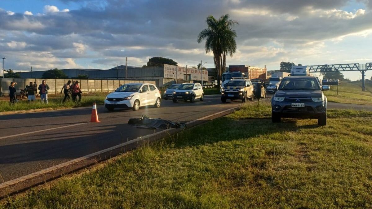 Idoso morre atropelado na BR-060 (Foto: Divulgação)