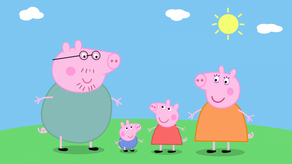 Nasce a nova irmã de Peppa Pig; veja fotos e saiba o nome da porquinha mamãe pig Não vou dizer que foi um parto fácil