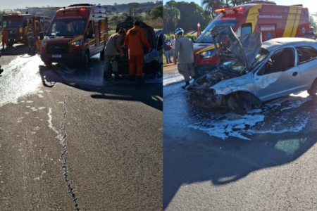 Imagens do acidente