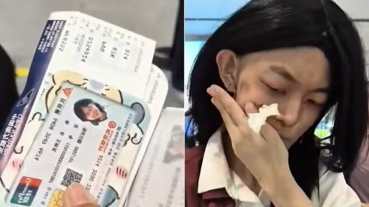 reconhecimento facial não identificou Mulher é obrigada a remover maquiagem em aeroporto da China: 'Não se parece com a foto'; vídeo