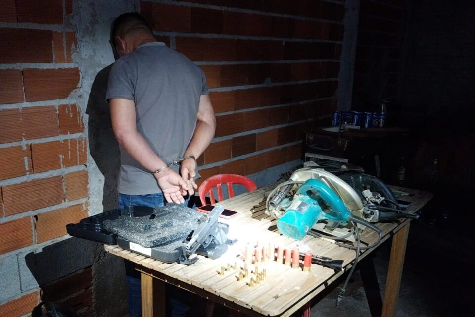 Foragido do Maranhão é preso em Aparecida após furtar arma e ferramentas do patrão