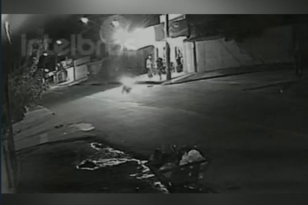 Registro da morte de João Felipe, em fevereiro (Foto: Reprodução)