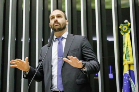 Deputado Eduardo Bolsonaro (Foto: Agência Câmara)