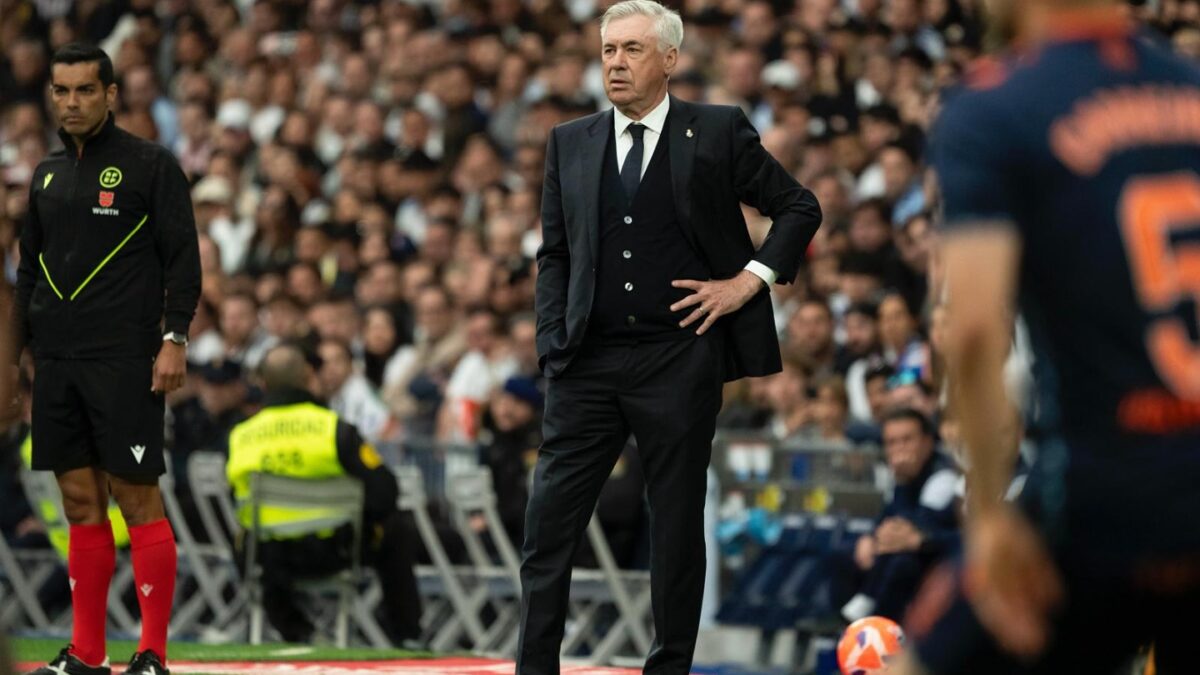 Carlo Ancelotti, técnico do Real Madrid