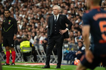 Carlo Ancelotti, técnico do Real Madrid