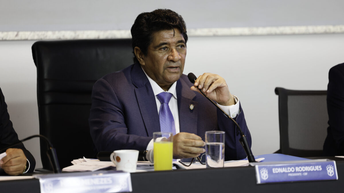 Ednaldo Rodrigues, presidente da CBF