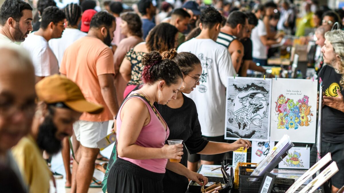 Mais de 100 expositores e expositoras que representarão a produção gráfica e literária independentes no Brasil (Foto: Layza Vasconcelos)