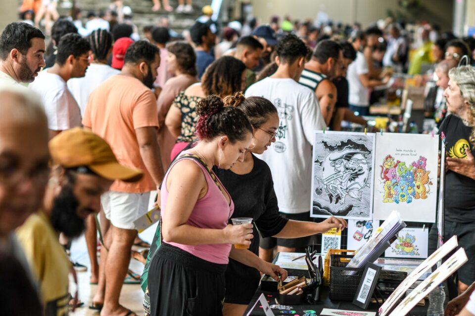 Mais de 100 expositores e expositoras que representarão a produção gráfica e literária independentes no Brasil (Foto: Layza Vasconcelos)