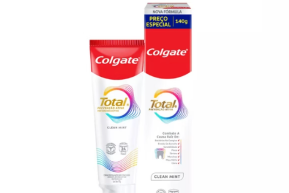 Imagem da embalagem do produto Colgate Total Clean Mint