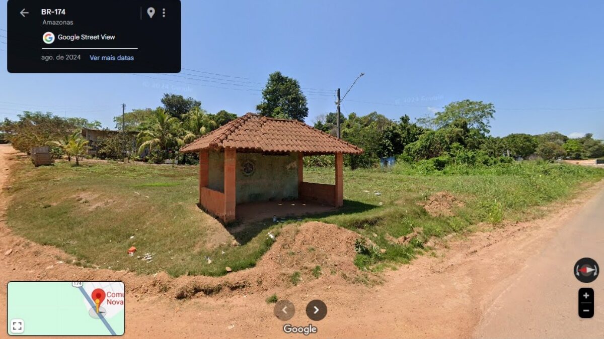 Imagem do local apontado pelo empresário como endereço da empresa